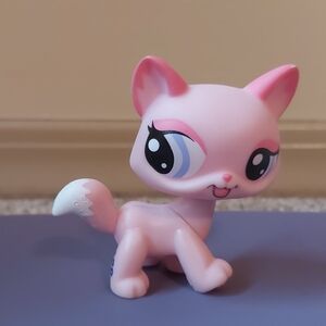 Littlest Pet Shop Pink Cat #1313